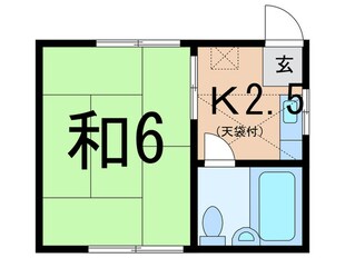 Kハイツの物件間取画像